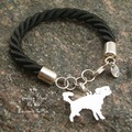 Selling: Bracelet Brussels Griffon  * 925 silver sterling