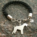 Selling: Bracelet  Giant Schnauzer * 925 silver sterling