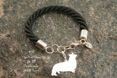 Selling: Bracelet Pembroke Welsh Corgi * 925 silver sterling