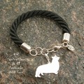 Selling: Bracelet Pembroke Welsh Corgi * 925 silver sterling