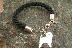 Selling: Bracelet  Affenpinscher * 925 silver sterling