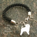 Selling: Bracelet  Affenpinscher * 925 silver sterling