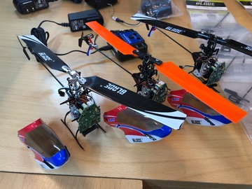 Selling: 3# Blade mCP X v2 RTF used with many New parts 