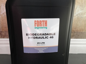 Spares / consumables for sale: ISO BIO 45 hydraulic oil