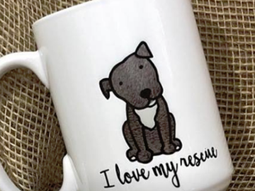 Selling: Rescue Dog Mug