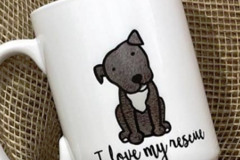 Selling: Rescue Dog Mug