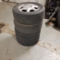 Selling with online payment: 1996 Oldsmobile Silhouette - Set of 4 - Original Rims and Tires