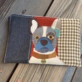 Selling: Jack Russell Terrier Dog Bag, Pet Lover Gift, Dog Purse