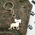 Selling: Keyring Chinese Crested * 925 sterling silver