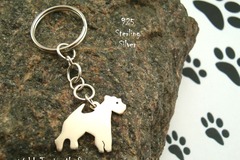 Selling: Keyring Welsh Terrier * 925 sterling silver