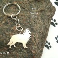 Selling: Keyring Collie * 925 sterling silver