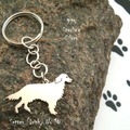 Selling: Keyring Irish Setter * 925 sterling silver