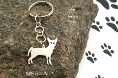 Selling: Keyring Chihuahua * 925 sterling silver