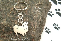 Selling: Keyring Tibetan Spaniel * 925 sterling silver