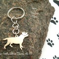 Selling: Keyring American Staffordshire Terrier * 925 sterling silver