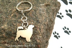 Selling: Keyring Portuguese Water Dog * 925 sterling silver