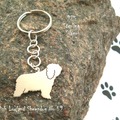 Selling: Keyring Polish Lowland Sheepdog * 925 sterling silver