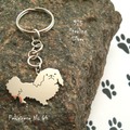 Selling: Keyring Pekingese * 925 sterling silver