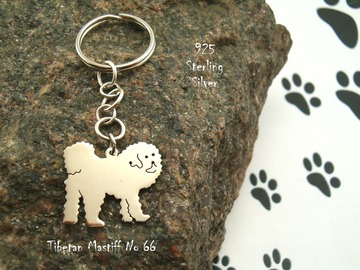 Selling: Keyring Tibetan Mastiff * 925 sterling silver