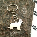 Selling: Keyring Briard French Shepherd * 925 sterling silver