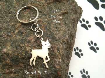 Selling: Keyring Ratlerek * 925 sterling silver