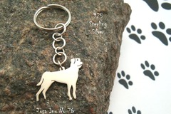Selling: Keyring Tosa Inu * 925 sterling silver
