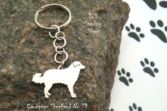 Selling: Keyring Caucasian Shepherd * 925 sterling silver