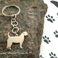 Selling: Keyring Soft Coated Wheaten Terrier * 925 sterling silver