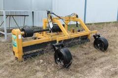 Renting out equipment (w/ operator): 6 ft. Harley Rake attachment for a tractor