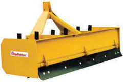 Renting out equipment (w/ operator): Box blade attachment for tractor
