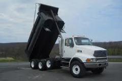 Renting out equipment (w/ operator): 06 International Dump Truck