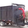 Renting out equipment (w/ operator): Vacuum trailer with truck