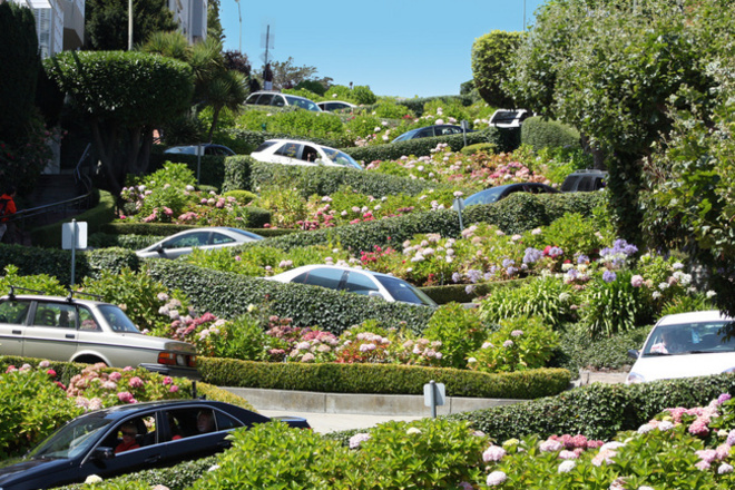 San Francisco CA, Russian Hill Parking Space. Great Location!