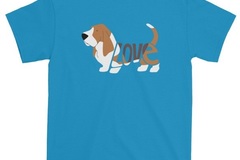 Selling: Basset Hound- LOVE T-Shirt