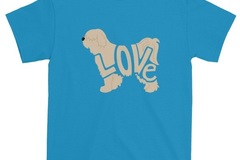 Selling: LoVe T-shirt - Tibetan Terrier Edition - Brindle Color Design