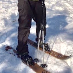 Liukulumikengät (Altai Skis Hok) + sauvat