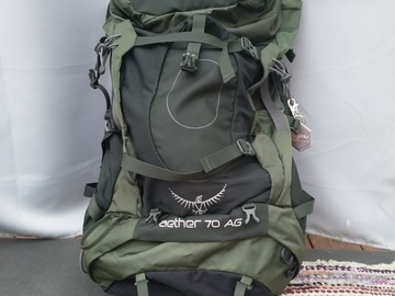 Renting out (by week): Osprey Aether AG 70