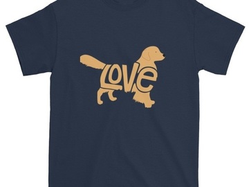 Selling: LoVe T-Shirt - Golden Retriever