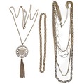 Buy Now: 80 pcs-- Department Store Necklaces-- all Goldtone  $1.49 pcs
