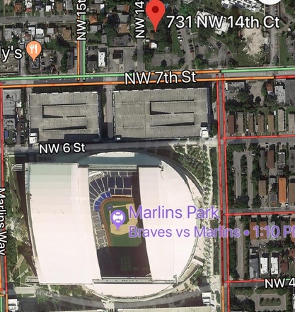 Miami Marlins Stadium Game Day and Events Parking 