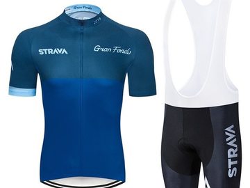 Vente avec paiement en ligne: 2018 STRAVA maillot de cyclisme hommes style manches courtes