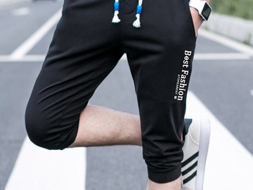 Vente avec paiement en ligne: Shorts d'été pour hommes longueur mollet Fitness musculation queu