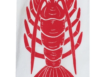 Selling: Lobster Kitchen Towel Set of 2 - red