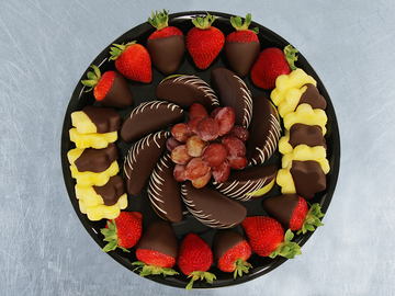 Request To Book & Pay In-Person (hourly/per party package pricing): Chocolate Dipped Fruit Platters by Edible Arrangements