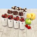 Request To Book & Pay In-Person (hourly/per party package pricing): Chocolate Dipped Fruit Cup Party Bundle by Edible Arrangements 