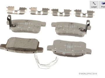 Selling with online payment: 2009 to 2014 Acura TSX 2.4L - Rear Brake Pads