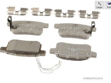 Selling with online payment: 2009 to 2014 Acura TSX 2.4L - Rear Brake Pads