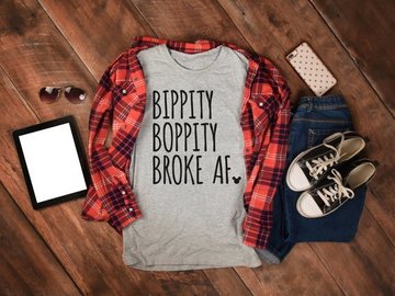 Vente avec paiement en ligne:  cassé AF t-shirt femmes mode slogan grunge tumblr coton vintage 