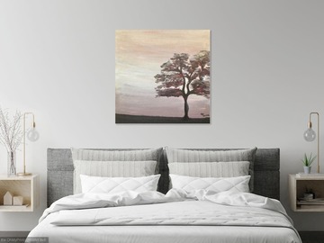  : *Testing purpose* Autumn tree, Acrylic painting on canvas 