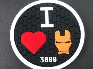 Selling: I love you 3000 pvc patch 